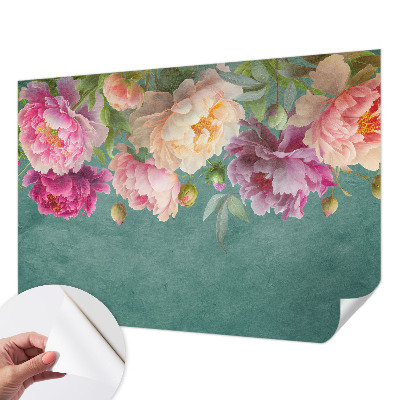 Carta da parati cameretta Eleganza floreale