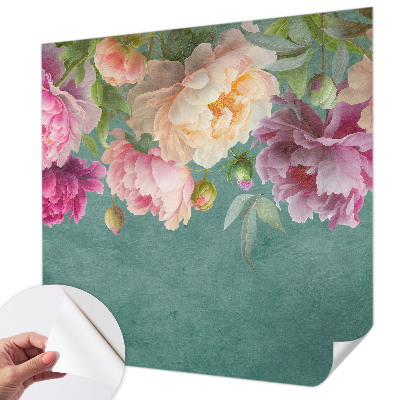 Carta da parati cameretta Eleganza floreale
