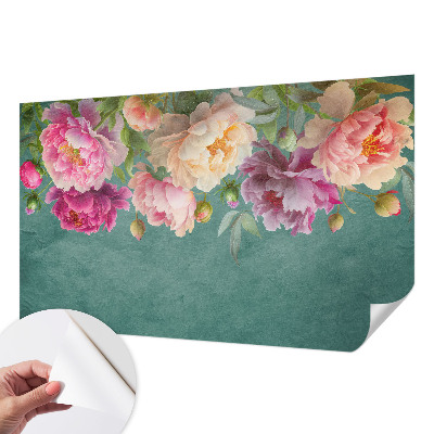 Carta da parati cameretta Eleganza floreale