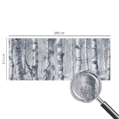 Carta da parati panoramica effetto 3D Natura gelida