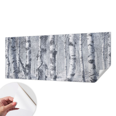 Carta da parati panoramica effetto 3D Natura gelida