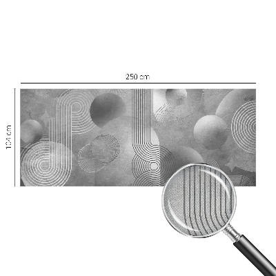 Carta da parati effetto profondità eleganza astratta