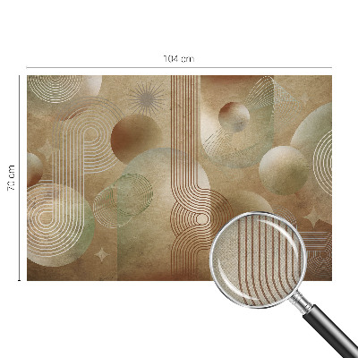 Carta da parati per cameretta Modello geometrico