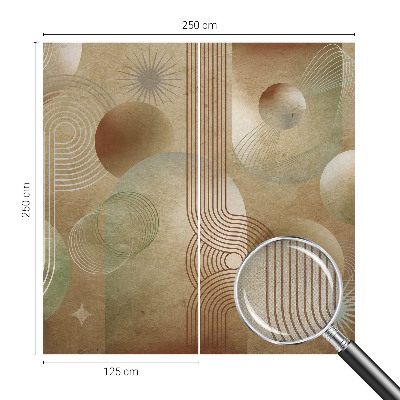 Carta da parati per cameretta Modello geometrico