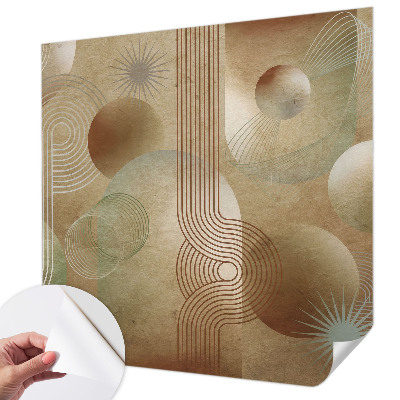 Carta da parati per cameretta Modello geometrico