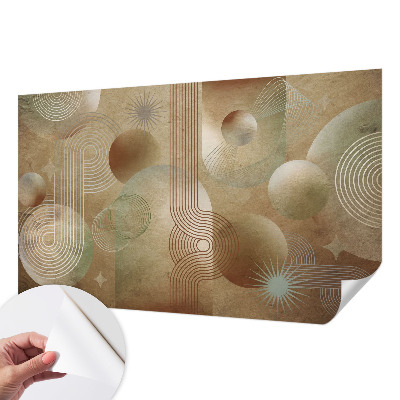 Carta da parati per cameretta Modello geometrico