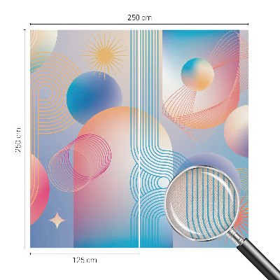 Fotomurale per bambini Astrazione colorata