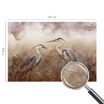 Fotomurale per cameretta Uccelli eleganti