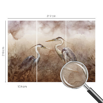 Fotomurale per cameretta Uccelli eleganti