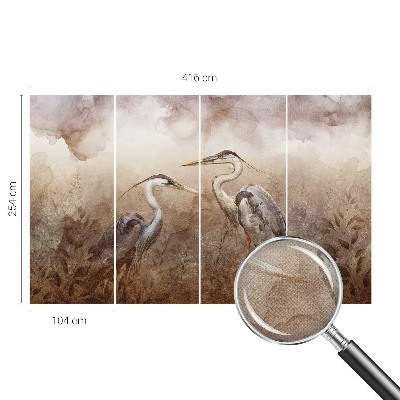 Fotomurale per cameretta Uccelli eleganti