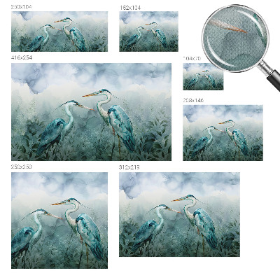 Carta da parati adesiva Uccelli della natura