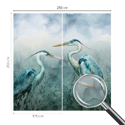 Carta da parati adesiva Uccelli della natura