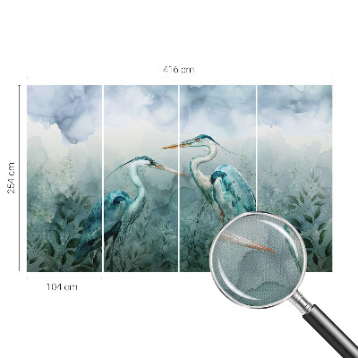 Carta da parati adesiva Uccelli della natura