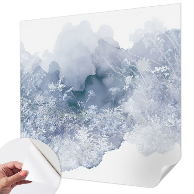 Fotomurale effetto 3D prato fiorito