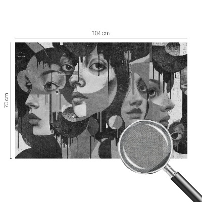 Fotomurale adesivo Volti di donne