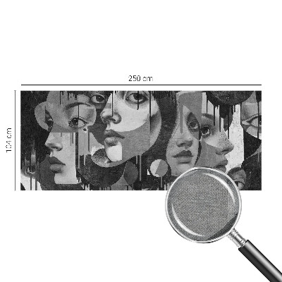 Fotomurale adesivo Volti di donne