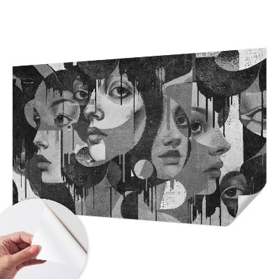 Fotomurale adesivo Volti di donne
