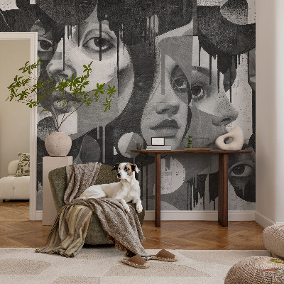 Fotomurale adesivo Volti di donne