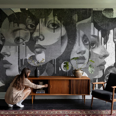 Fotomurale adesivo Volti di donne