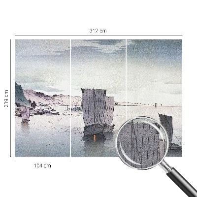 Fotomurale 3D Paesaggio nautico