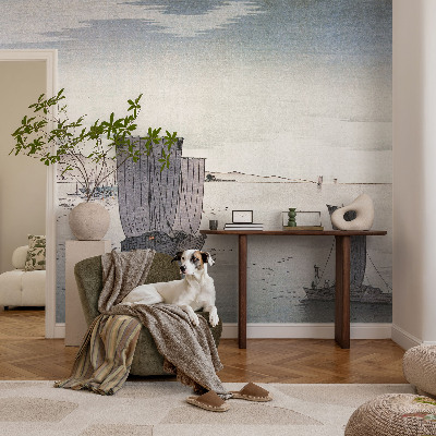 Fotomurale 3D Paesaggio nautico