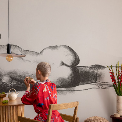 Fotomurale effetto 3D Un atto sottile