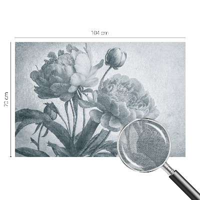 Carta da parati cameretta Chic floreale