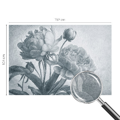 Carta da parati cameretta Chic floreale