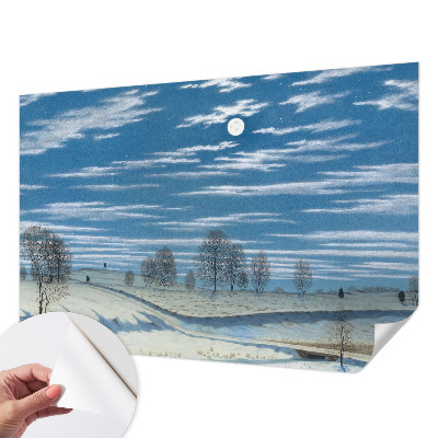 Fotomurale 3D Paesaggio invernale