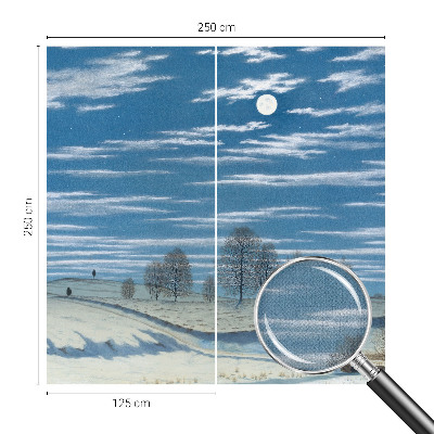 Fotomurale 3D Paesaggio invernale