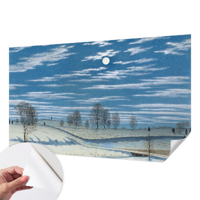 Fotomurale 3D Paesaggio invernale