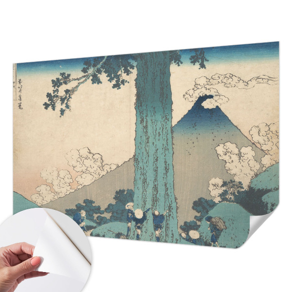 Carta da parati cameretta panorama montano