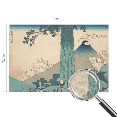 Carta da parati cameretta panorama montano