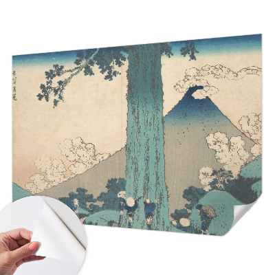 Carta da parati cameretta panorama montano