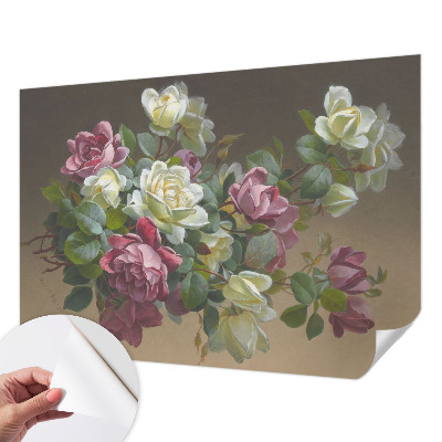 Carta da parati per cameretta Eleganza floreale