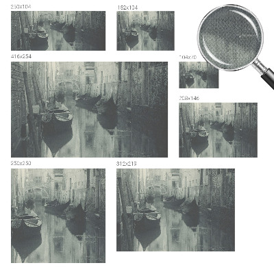 Fotomurale 3D Vecchio canale