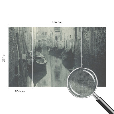 Fotomurale 3D Vecchio canale