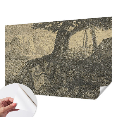 Fotomurale per bambini Leggere il personaggio