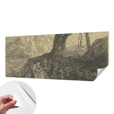 Fotomurale per bambini Leggere il personaggio