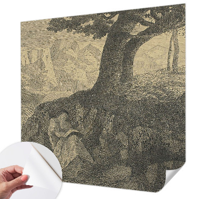 Fotomurale per bambini Leggere il personaggio