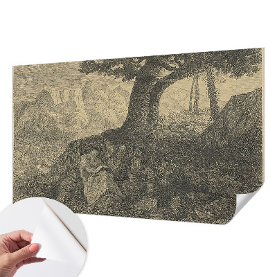 Fotomurale per bambini Leggere il personaggio