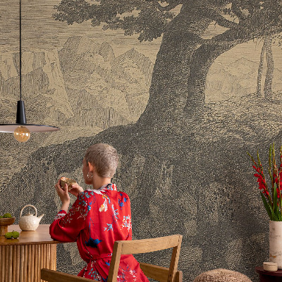 Fotomurale per bambini Leggere il personaggio