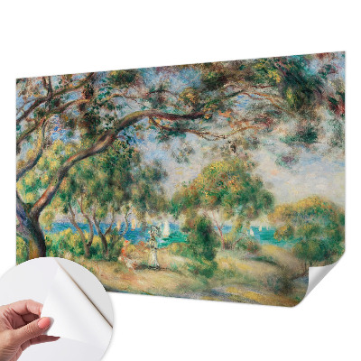 Carta da parati panoramica effetto 3D Paesaggio costiero