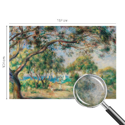 Carta da parati panoramica effetto 3D Paesaggio costiero