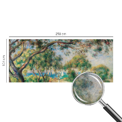 Carta da parati panoramica effetto 3D Paesaggio costiero