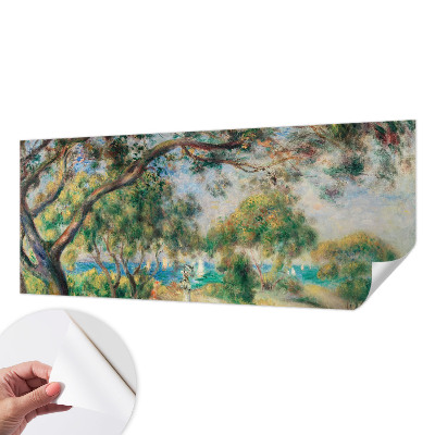 Carta da parati panoramica effetto 3D Paesaggio costiero