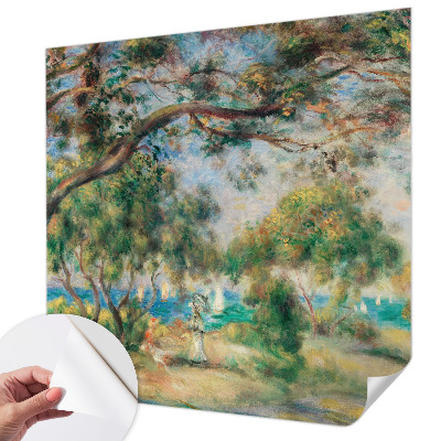 Carta da parati panoramica effetto 3D Paesaggio costiero