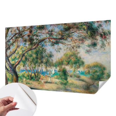 Carta da parati panoramica effetto 3D Paesaggio costiero