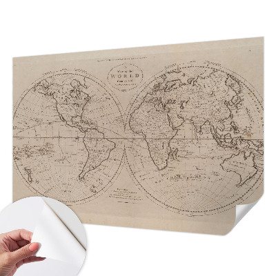 Fotomurale per cameretta Vecchia mappa