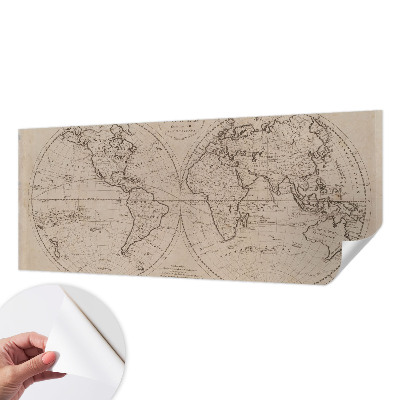 Fotomurale per cameretta Vecchia mappa